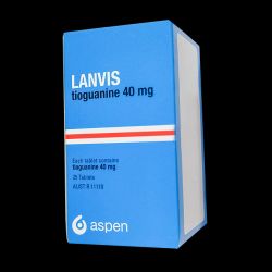 Ланвис (Тиогуанин) таблетки 40мг 25шт в Черногорске и области фото