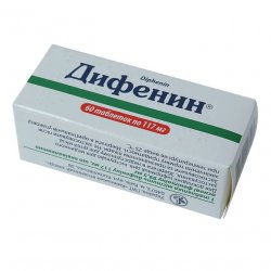 Дифенин (Фенитоин) таблетки 117мг №60 в Черногорске и области фото