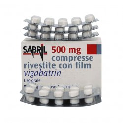 Сабрил (Sabril, Вигабатрин) в таблетках 500мг №50 в Черногорске и области фото