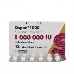 Оспен (Феноксиметилпенициллин) табл. 1млн. МЕ №12 в Черногорске и области фото