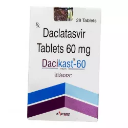 Даклинза 60мг №28 (Даклатасвир, генерик Dacikast)