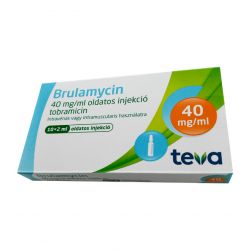 Бруламицин раствор для инъекций 40мг/мл 2мл! (80мг) ампулы №10 в Черногорске и области фото