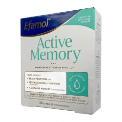 Эфамол Брейн Мемори Актив / Efamol Brain Active Memory капсулы №30 в Черногорске и области фото